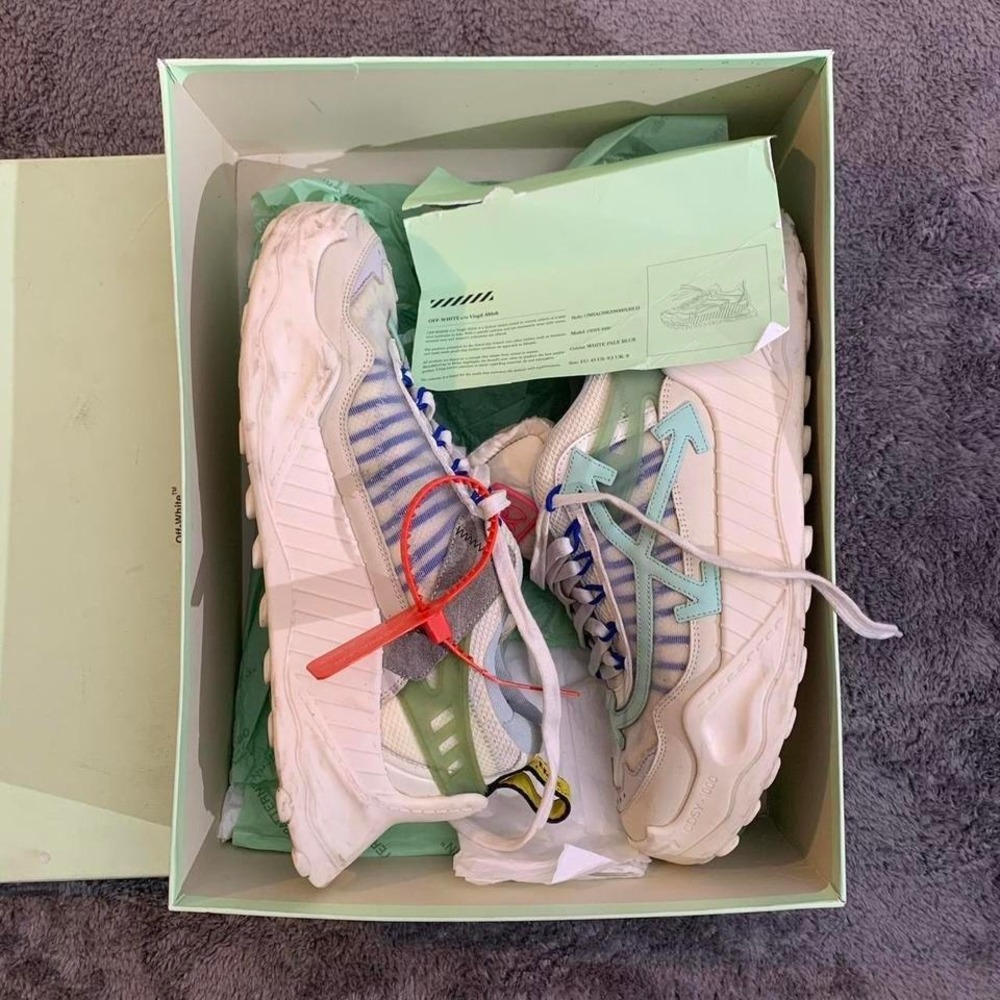 Off-White designer bulky trainers white Size 43 10US